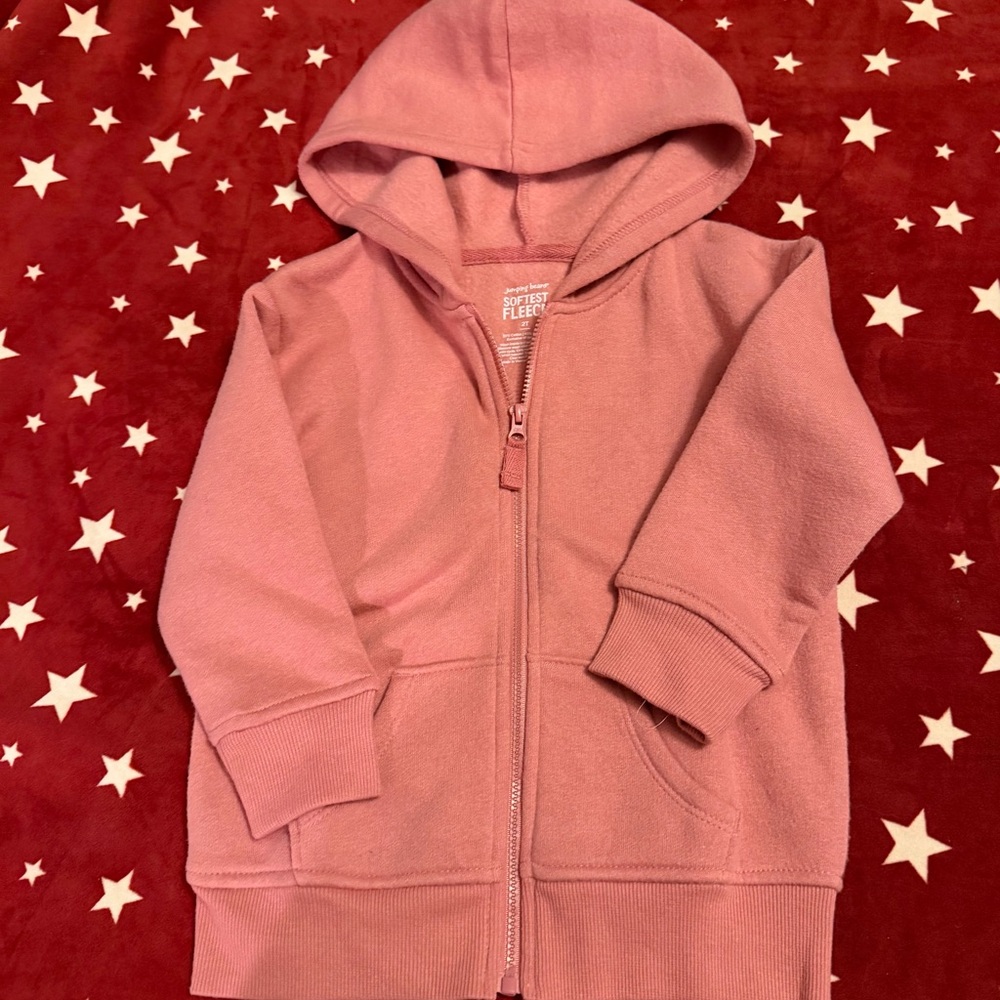 Jumping Beans Pink Kids Hoodie